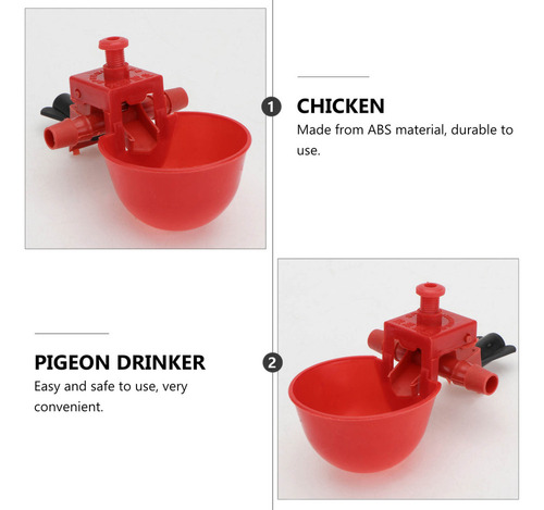 J Copas De Agua For Comederos For Pájaros, 12 Unidades