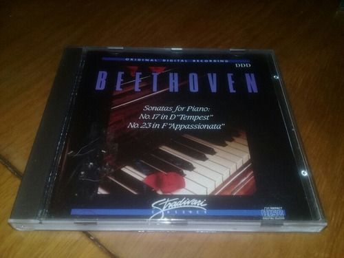 Beethoven Piano Sonata Nº 17-23 Cd Made In England  