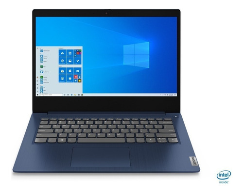 Laptop  Lenovo IdeaPad 14IGL05  abyss blue 14", Intel Celeron 4020  8GB de RAM 1TB HDD, Intel UHD Graphics 600 1366x768px Windows 11 Home