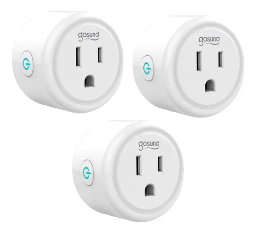 Enchufe Inteligente Wifi Gosund. Alexa Y Google Assistant X3