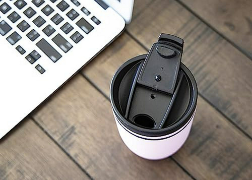 Mira Taza Térmica De Acero Inoxidable 16oz, Rosa Taffy, Viaj