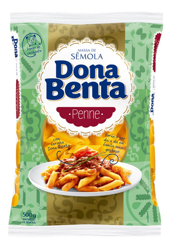 Penne Semola Dona Benta 500g