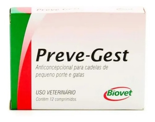 Biovet Preve Gest 12 Comp - 5 Mg
