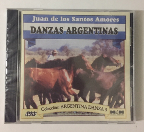 Cd Juan De Los Santos Amores Danza 5 Open Music V- 