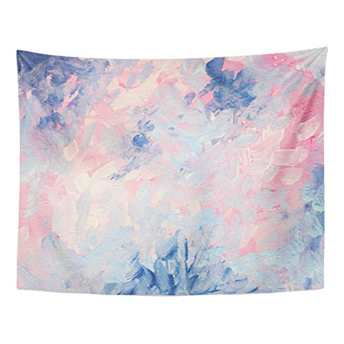 Tapestry Abstract Gouache Painting Dreamy   And Cheerfu...