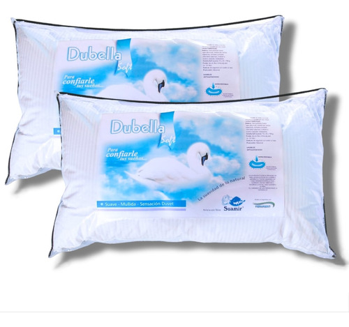 Almohada Dubella Soft 70x44 -- Pack X2 --