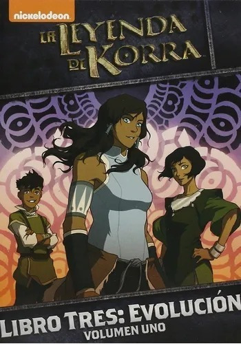 La Leyenda De Korra Libro 3  Evolucion Volumen 1 Serie Dvd