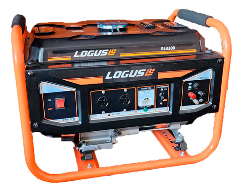 Generador portátil Logus GL3300 am 3 kW monofásico con tecnología AVR 220V