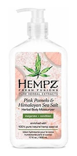 Loción - Hempz Rosa Pomelo Y Del Himalaya Sal Del Mar A Base