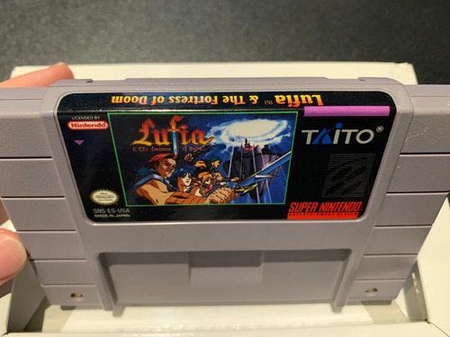 Lufia & The Fortress Of Doom Super Nintendo Snes Sin Manual (Usado)
