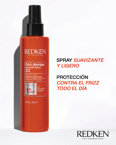 Imagen 2 de 4 de Spray Frizz Dismiss Smooth Force Para Cabello Con Frizz