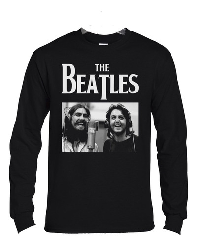 Polera Ml The Beatles Abbey Road Sessions Rock Abominatron