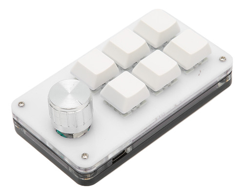 Teclado Mecânico De 6 Teclas, Botão De Uma Mão, Plugue Com F