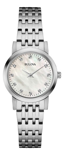 Reloj Bulova Ladies Classic Dress De Acero Inoxidable Con 2 