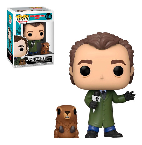 Funko Pop Groundhog Day Phil Connors With Punxsutawney Phil