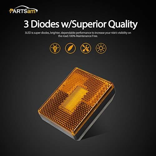 Imagen 5 de 7 de Partsam Camion Trailer Kits De Luz Led Sumergible 2 X Cuadra