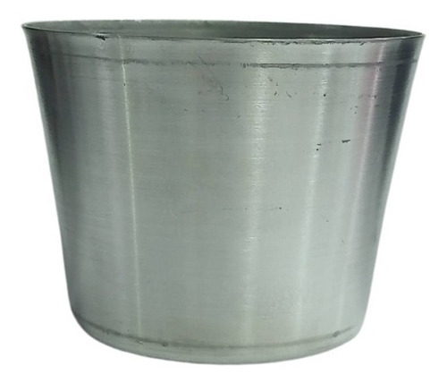 Vaso Molde Flan Individual Sin Bordes Aluminio 7,5 Cm X1 Uni