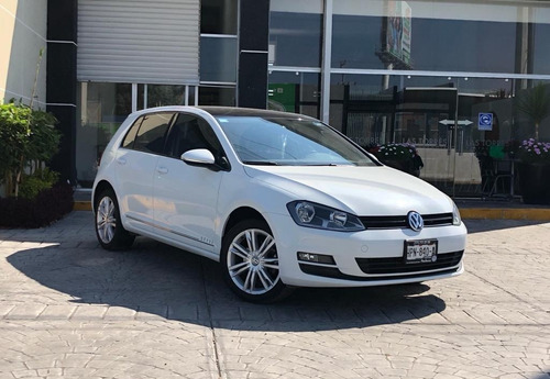 Volkswagen Golf 2017 Turbo Blanco Automatico 4p A Credito