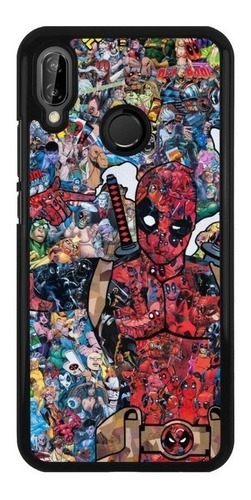 Funda Case Para Huawei Deadpool Marvel Hombre 