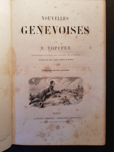 Nouvelles Genevoises. R. Töpffer. 50n 610