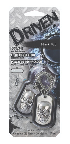 Imagen 1 de 2 de Perfume Fragancia Para Auto Placas De Identificación Driven
