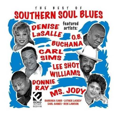 Cd The Best Of Southern Soul Blues - Various Artists