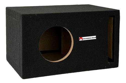 Cajon De Rebote Para Subwoofer 6.5 Pulgadas Mdf Porteado 