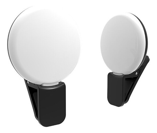 Lámpara Para Cámara Selfie, Brillo Anular Con Niveles De Luz