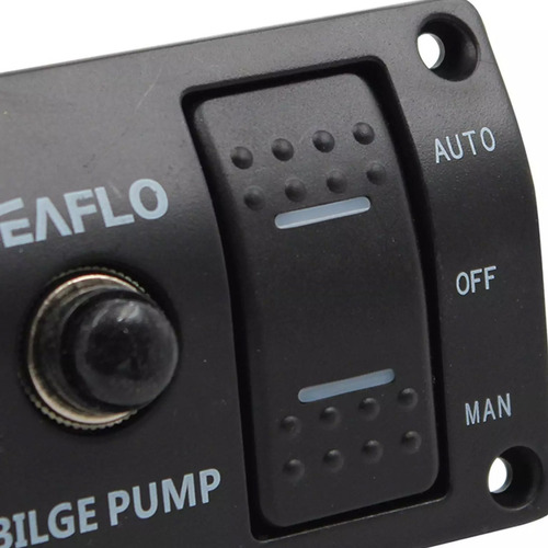 Tablero Seaflo 3 Posiciones Led 12v Para Bomba De Achique