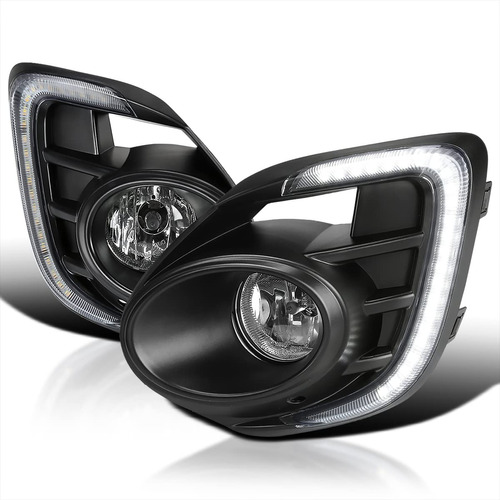 Spec-d Tuning Luz Antiniebla Lente Transparente Tira Led +