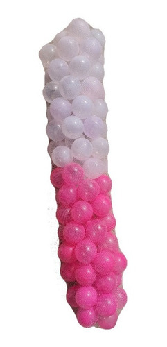 Pelota Para Alberca Transparentes Y Rosas!!