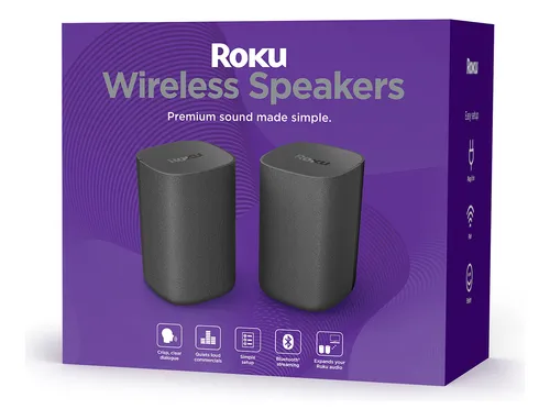 Altavoces Inalámbricos Roku (para Roku Streambars O Roku Tv)
