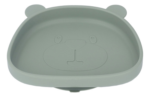 Plato De Alimentación De Silicona Para Niños Pequeños Con Ve