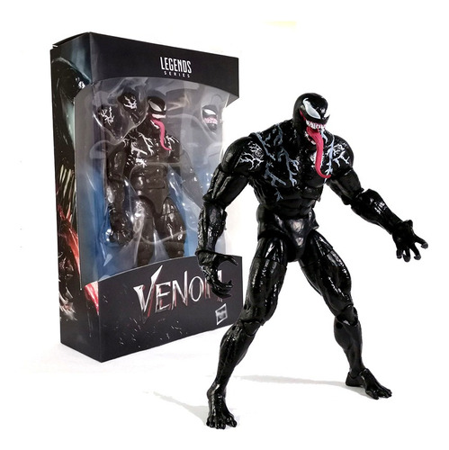 Figura De Acción Móvil De Marvel Legends Venom Joints