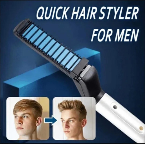 Imagen 4 de 4 de Plancha Cepillo De Barba Y Cabello