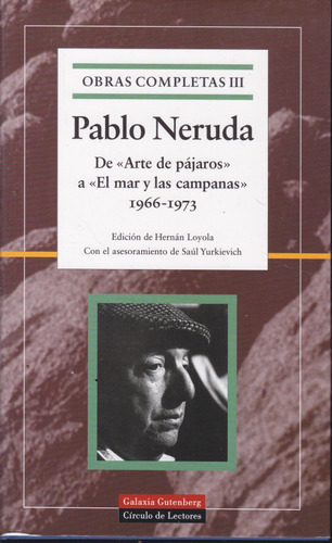 Obras Completas 3. Pablo Neruda