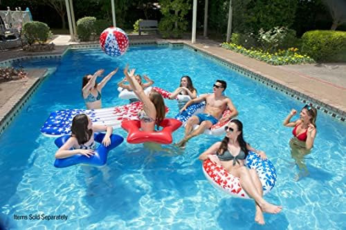 Piscina Inflable Poolmaster American 24 Con Pelota De Playa