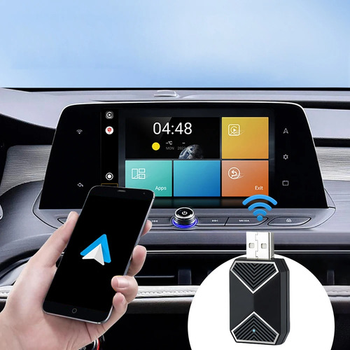 Carplay Auto Box Bt Wifi Wifi Carplay Dongle U Inalámbrico