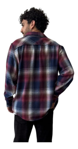 Camisa De Hombre Gotcha Leñadora Tom Shirt Talles S-2xl