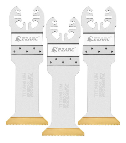 Ezarc - Cuchillas Oscilantes De Titanio Para Sierra De Corte