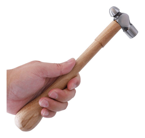 (a) Martillo Peen Con Mango De Madera, Resistente, Para Meta