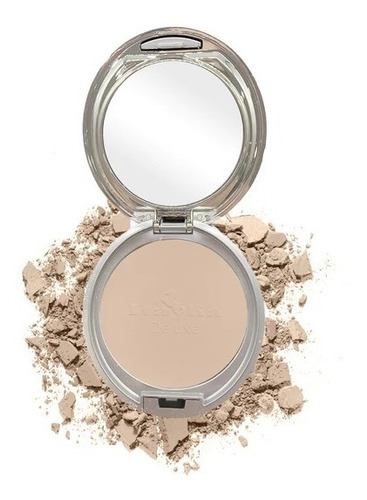 Base de maquillaje en polvo Italia Deluxe Silver Pressed Foundation Silver Pressed Silver - 10.351mL 10g