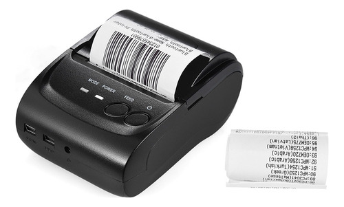 Pos-5802dd Mini Impresora Térmica Usb Inalámbrica Portátil