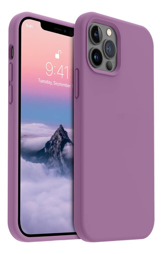 Funda Aotesier Para iPhone 12 Pro Max Lilac