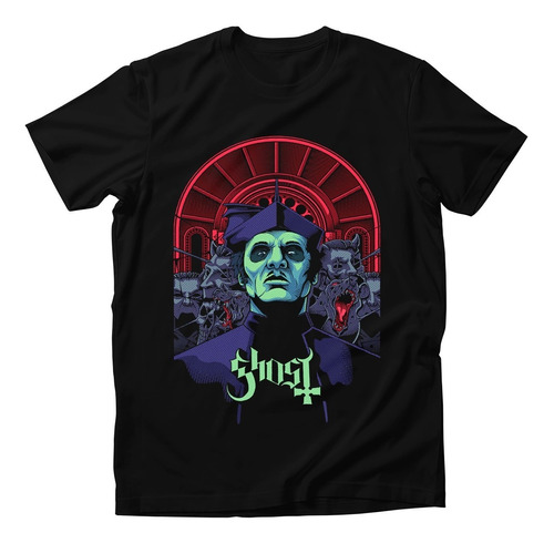 Playera Ghost Rock Metal, Tarot, Opus, Papa Varias Tallas