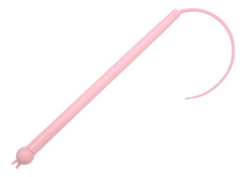 Cat Teaser Stick Ratón Cola Interactivo Juguete Para Rosa