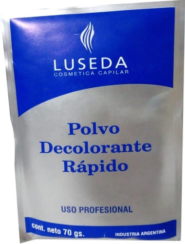 Polvo Decolorante Luseda 70g X 10 U