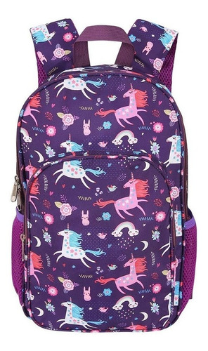Mochila Estampada Unicornios- Envio Gratis!