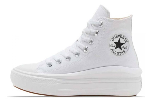 Tenis Converse Move Hi En Blanco 568498c