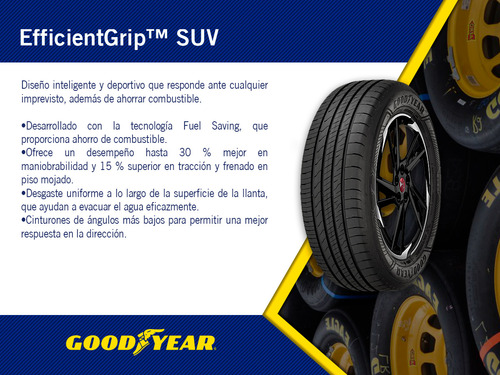 Paquete 4 Llantas 205/65r16 Efficientgrip Suv Goodyear 95h
